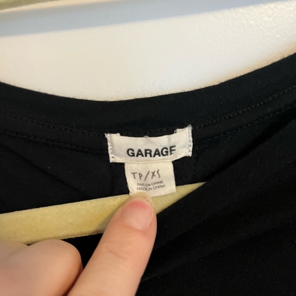 Garage Tshirt with Tie detail - Picture 4 of 4